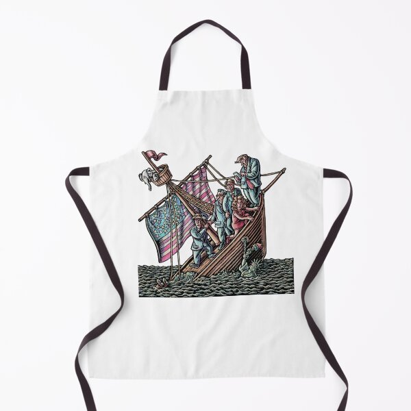 Item preview, Donald Trump and politicians in sinking ship  designed and sold by LisaHaney.