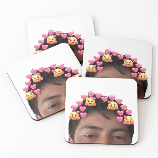 Item preview, Shane Hollander Forehead (pink hearts) designed and sold by BayAreaWolfbird.