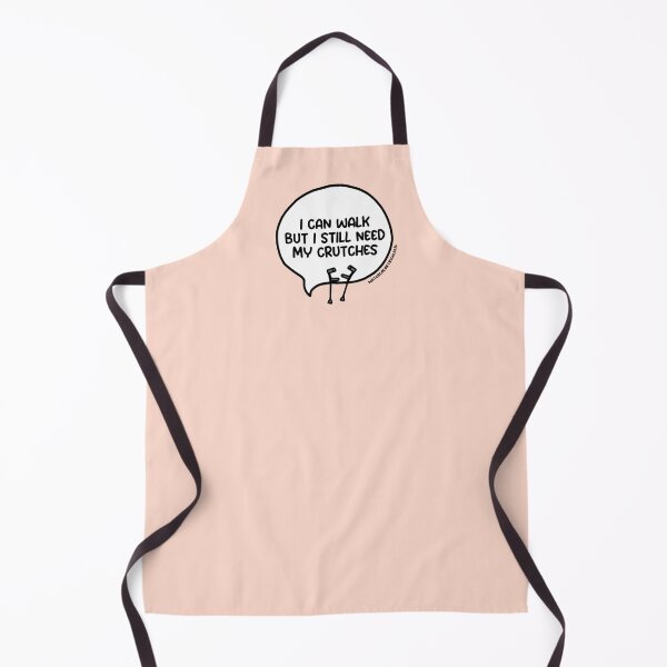 Item preview, I Can Walk But I Still Need My Forearm Crutches Speech Bubble designed and sold by WCFreckles.