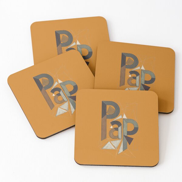 Item preview, Abstract geometric typography design with architectural construction lines designed and sold by Rue Market.