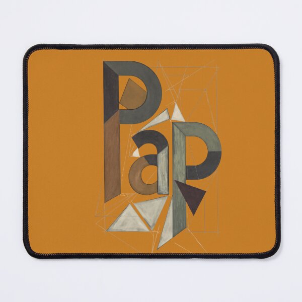 Item preview, Abstract geometric typography design with architectural construction lines designed and sold by Rue Market.