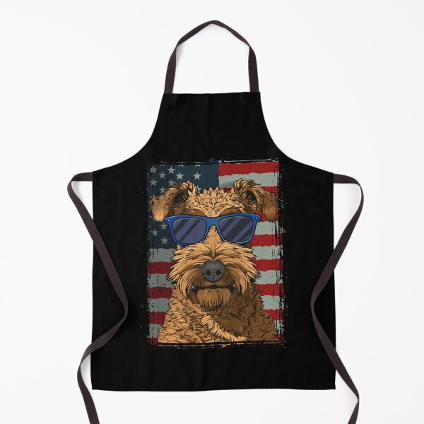 Item preview, Funny Airedale Terrier 4th July USA Flag America Mom Dad Kids designed and sold by rafaeltto.