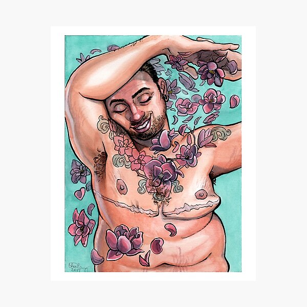 Magnolia Tattoo Photographic Print