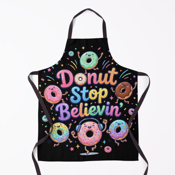 Item preview, Donut Stop Believin Funny Inspirational Donut Pun Music Lover Gift World Donut Day designed and sold by Im-Ara.