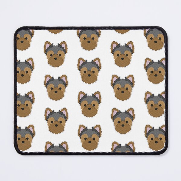 Item preview, Embroidered Yorkie Patch Design designed and sold by lovemydoggie.