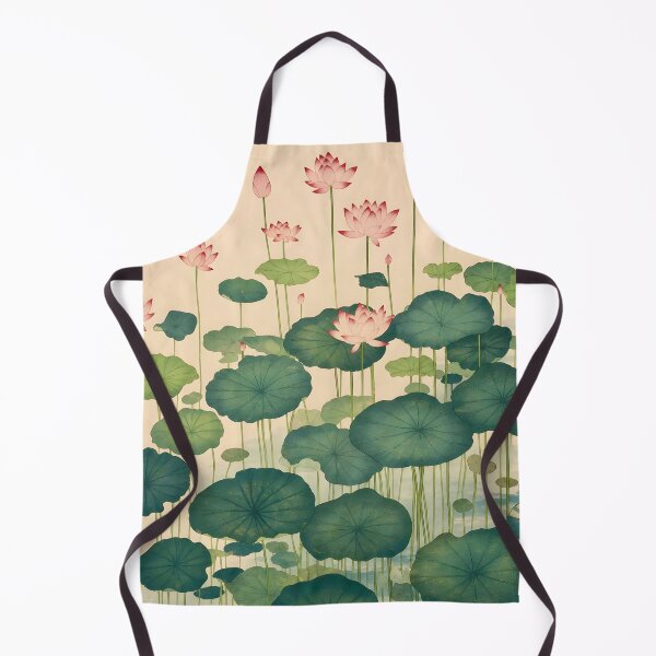 Item preview, Japanese Lotus Pond designed and sold by Vicky Brago-Mitchell®.