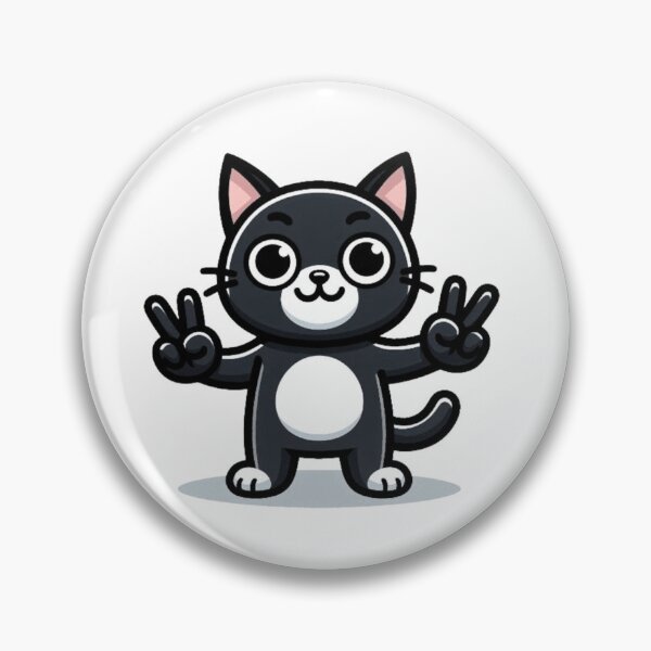 Aperçu de l'œuvre Cat peace créée et vendue par PixelMiracle.