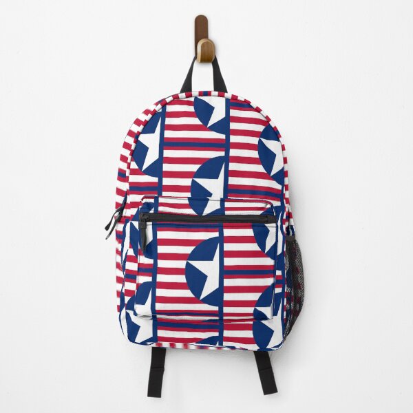 Item preview, Asymmetrical Patriotic Star designed and sold by DelynCreates.