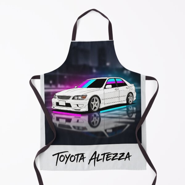 Item preview, Toyota Altezza IS300 JDM Neon Retro Cityscape Polaroid Art designed and sold by Motorline44.