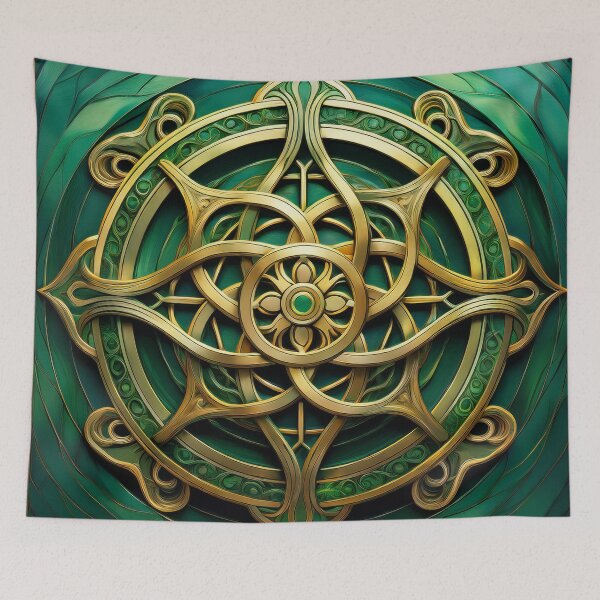 Item preview, Celtic shield designed and sold by Foxlindesigns.