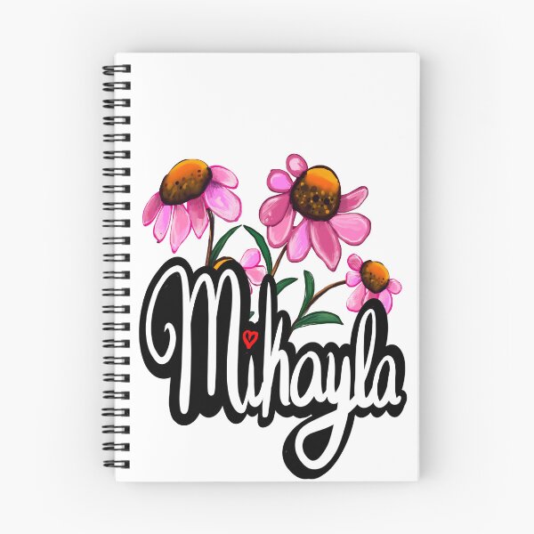 Item preview, Mikayla, un nombre popular para niñas con equináceas. Top 100 de nombres personalizados: Mikayla. designed and sold by Artonmytee.