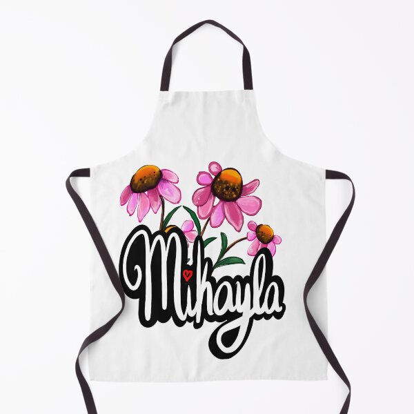 Item preview, Mikayla popular girls first name with coneflowers. Top 100 Personalized personalised customised name Mikayla  designed and sold by Artonmytee.