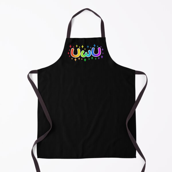 Item preview, Rainbow UwU designed and sold by LittleLinenKitten.