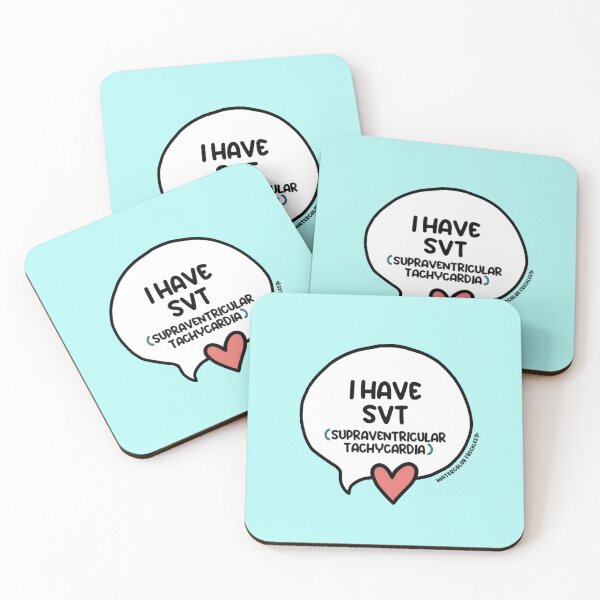 Item preview, I Have SVT (Supraventricular Tachycardia) Speech Bubble designed and sold by WCFreckles.