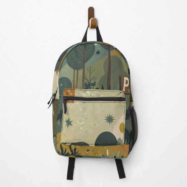 Item preview, Forest landscape with mountain sign reading PAP designed and sold by Rue Market.