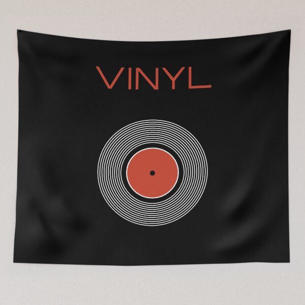 Item preview, Vinyl (Red) Minimalist Style Retro Record Artwork designed and sold by kakarikihill.