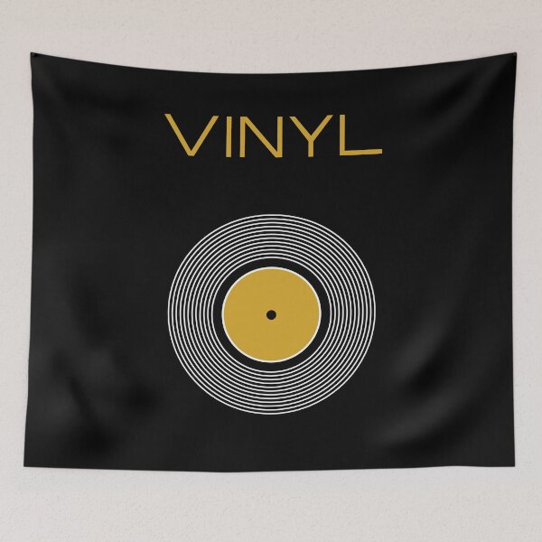 Item preview, Vinyl (Gold) Minimalist Style Retro Record Artwork designed and sold by kakarikihill.