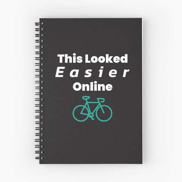 Item preview, This Looked Easier Online - Dad Cycling designed and sold by GreyTee.