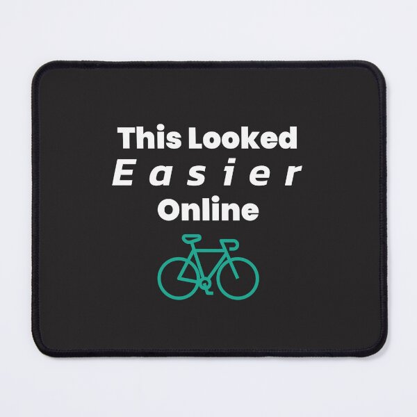 Item preview, This Looked Easier Online - Dad Cycling designed and sold by GreyTee.