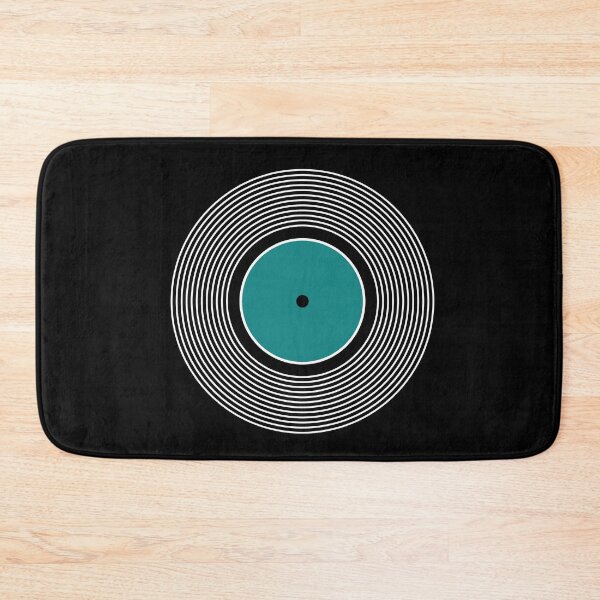 Item preview, Vinyl (Teal) Minimalist Style Retro Record Artwork designed and sold by kakarikihill.