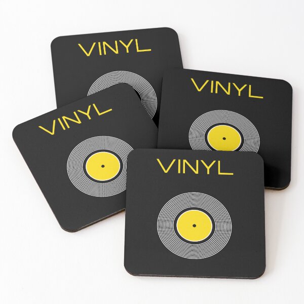 Item preview, Vinyl (Yellow) Minimalist Style Retro Record Artwork designed and sold by kakarikihill.