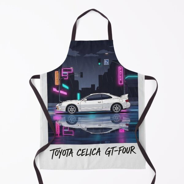 Item preview, Toyota Celica GT-Four ST205 JDM Neon Rain Polaroid Art designed and sold by Motorline44.