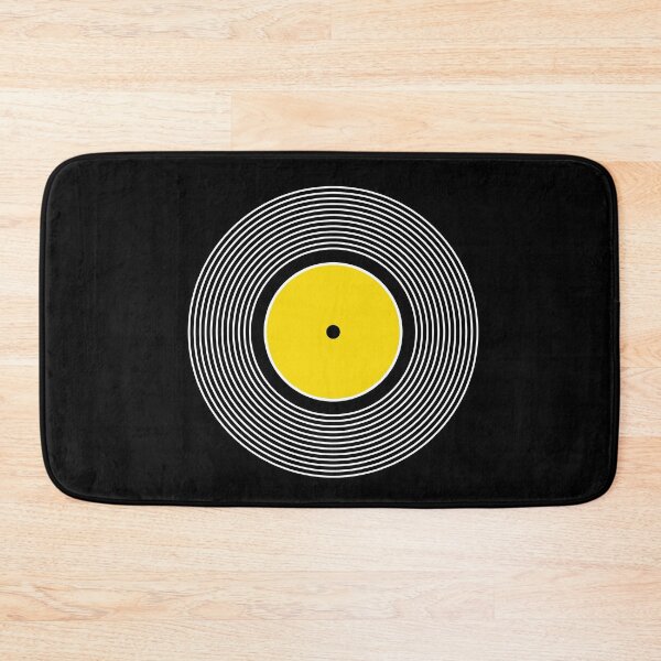 Item preview, Vinyl (Yellow) Minimalist Style Retro Record Artwork designed and sold by kakarikihill.