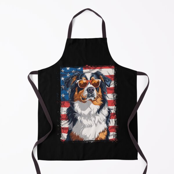 Item preview, Funny Australian Shepherd 4th July USA Flag America Mom Dad Kids designed and sold by rafaeltto.