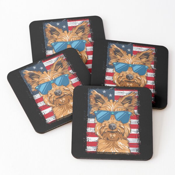 Item preview, Funny Australian Shepherd 4th July USA Flag America Mom Dad Kids designed and sold by rafaeltto.