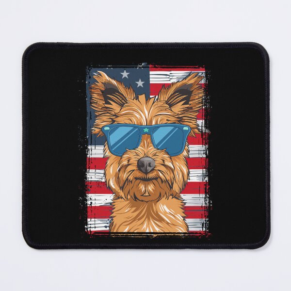 Item preview, Funny Australian Shepherd 4th July USA Flag America Mom Dad Kids designed and sold by rafaeltto.