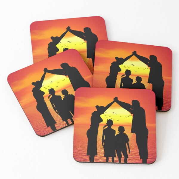 Item preview, Family Love at Sunset designed and sold by 1WayLearn.