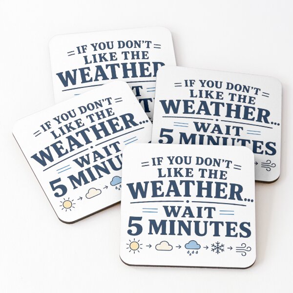 Item preview, Funny Changing Weather Design designed and sold by EastEndTownie.