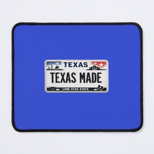 Item preview, Texas Made Lone Star License Plate designed and sold by parisiantoast.
