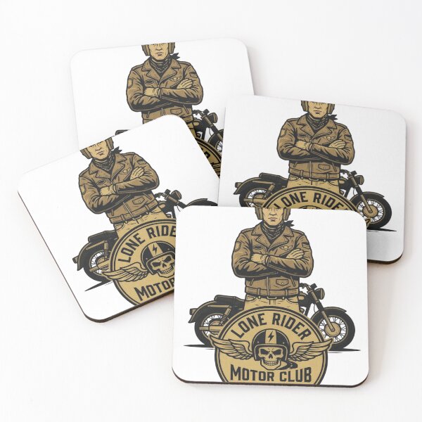 Item preview, Lone rider motor club designed and sold by ManikRaja.