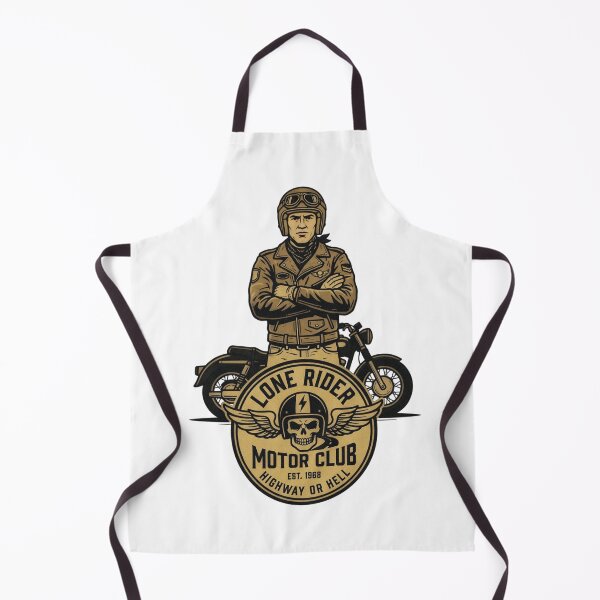 Item preview, Lone rider motor club designed and sold by ManikRaja.
