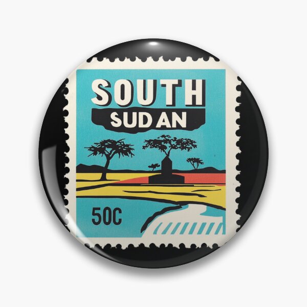 Item preview, South Sudan Vintage Postage Stamp - White Nile designed and sold by tiigerdad.