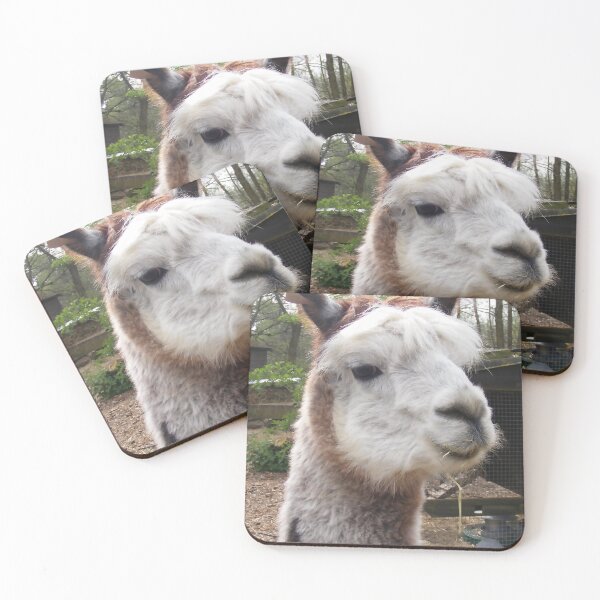 Item preview, Curious Alpaca Close-Up – Cute Farm Animal designed and sold by TheMarketplaceworld.
