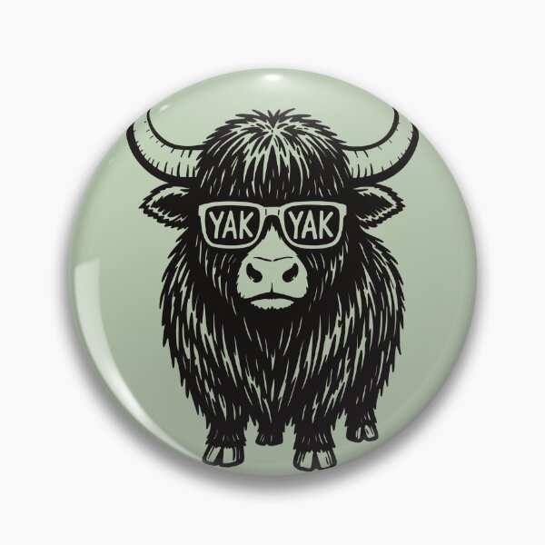 Item preview, Yak Yak Yak designed and sold by ChunkByChunk.