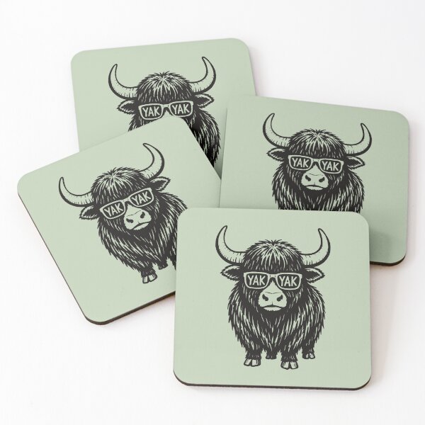 Item preview, Yak Yak Yak designed and sold by ChunkByChunk.