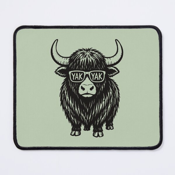 Item preview, Yak Yak Yak designed and sold by ChunkByChunk.