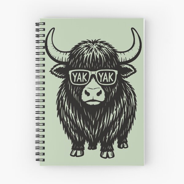 Item preview, Yak Yak Yak designed and sold by ChunkByChunk.
