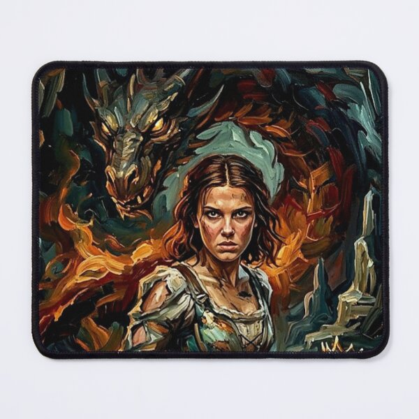 Item preview, The Dragon’s Lair: Broadstroke Elodie Study designed and sold by Art's Diner.