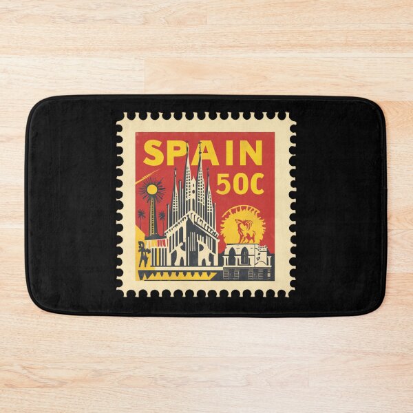 Item preview, Spain Vintage Postage Stamp - Sagrada Familia designed and sold by tiigerdad.