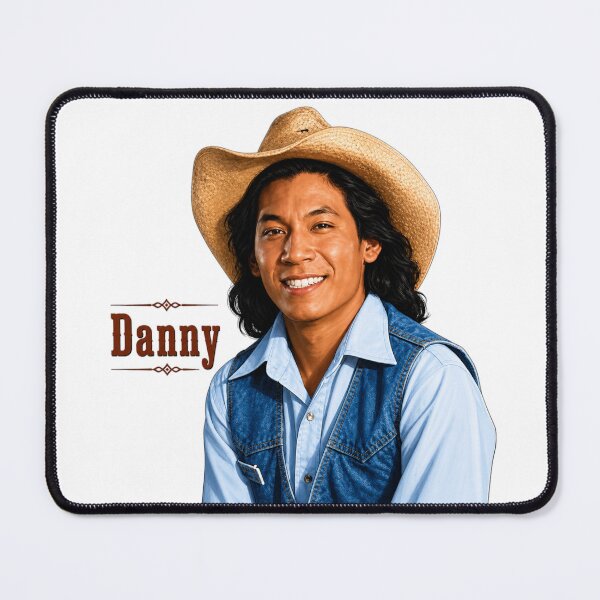 Item preview, Danny – Hey Dude Inspired Vintage Western Portrait T-Shirt | 90s Nickelodeon Style Retro Cowboy Graphic designed and sold by GVBShirts.