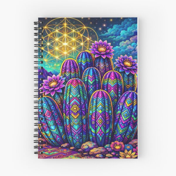 Item preview, Lab Visions 069: Psychedelic Sacred Geometry San Pedro Art designed and sold by The Psychedelic Anarchist.