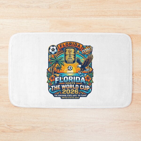 Item preview, Florida Hosts The 2026 World Cup Soccer Design designed and sold by Deviantfant.