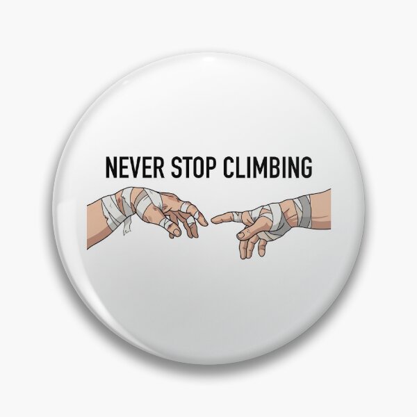 Item preview, Never Stop Climbing - The Creation of Adam Bouldering designed and sold by PaigePolyArt.