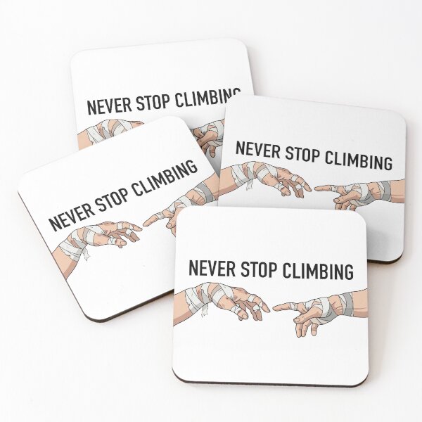 Item preview, Never Stop Climbing - The Creation of Adam Bouldering designed and sold by PaigePolyArt.