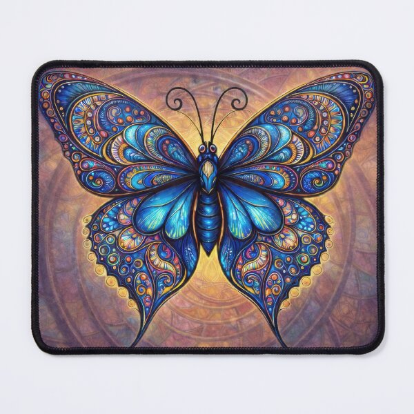 Item preview, Lab Visions 070: Psychedelic Butterfly Sacred Geometry Art designed and sold by The Psychedelic Anarchist.