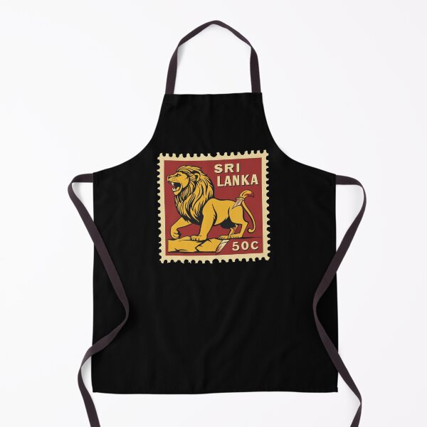 Item preview, Sri Lanka Vintage Postage Stamp - Sinhalese Lion designed and sold by tiigerdad.
